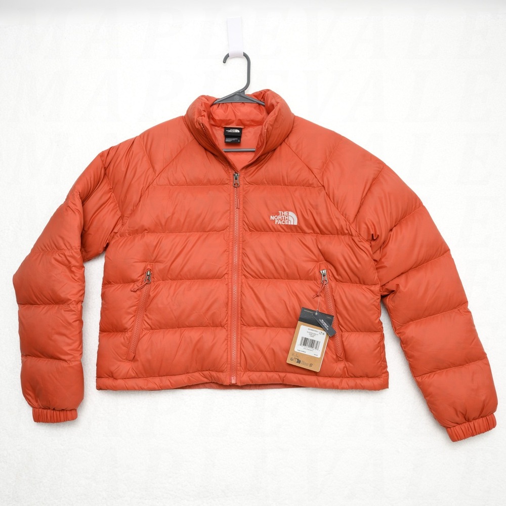 The North Face Hydrenalite Womens Size L Mars Dust Orange Down Puffer Jacket NWT